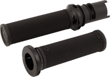 ODI Ruffian Lock-On Street Grips - CVO - Black/Black V30HTCB-B