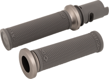 ODI Ruffian Lock-On Street Grips - CVO - Graphite/Gunmetal V30HTCH-H