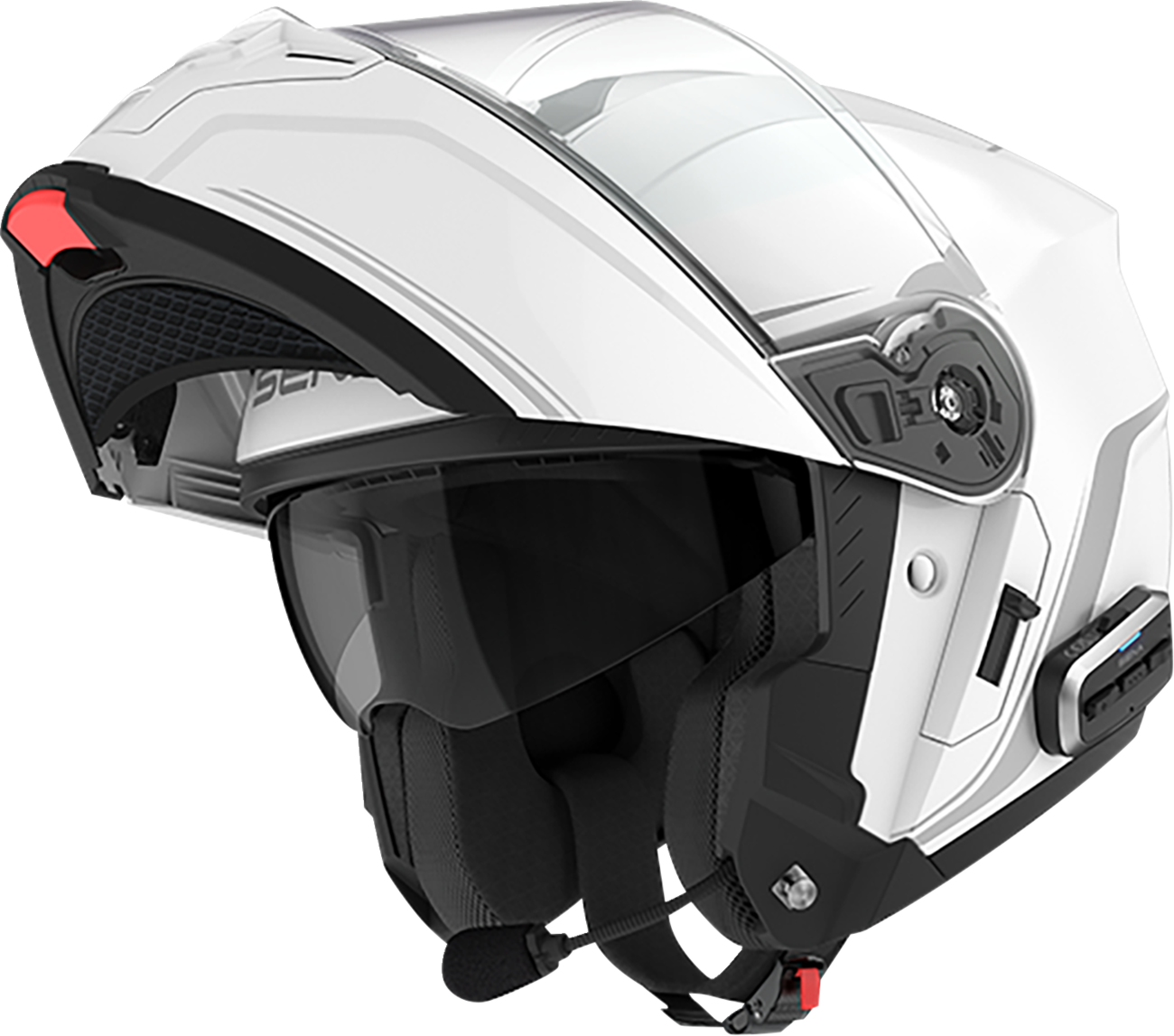 SENA Outrush 2 Mesh Modular Helmet - Gloss White - Medium OUTRUSH2-GW00M1