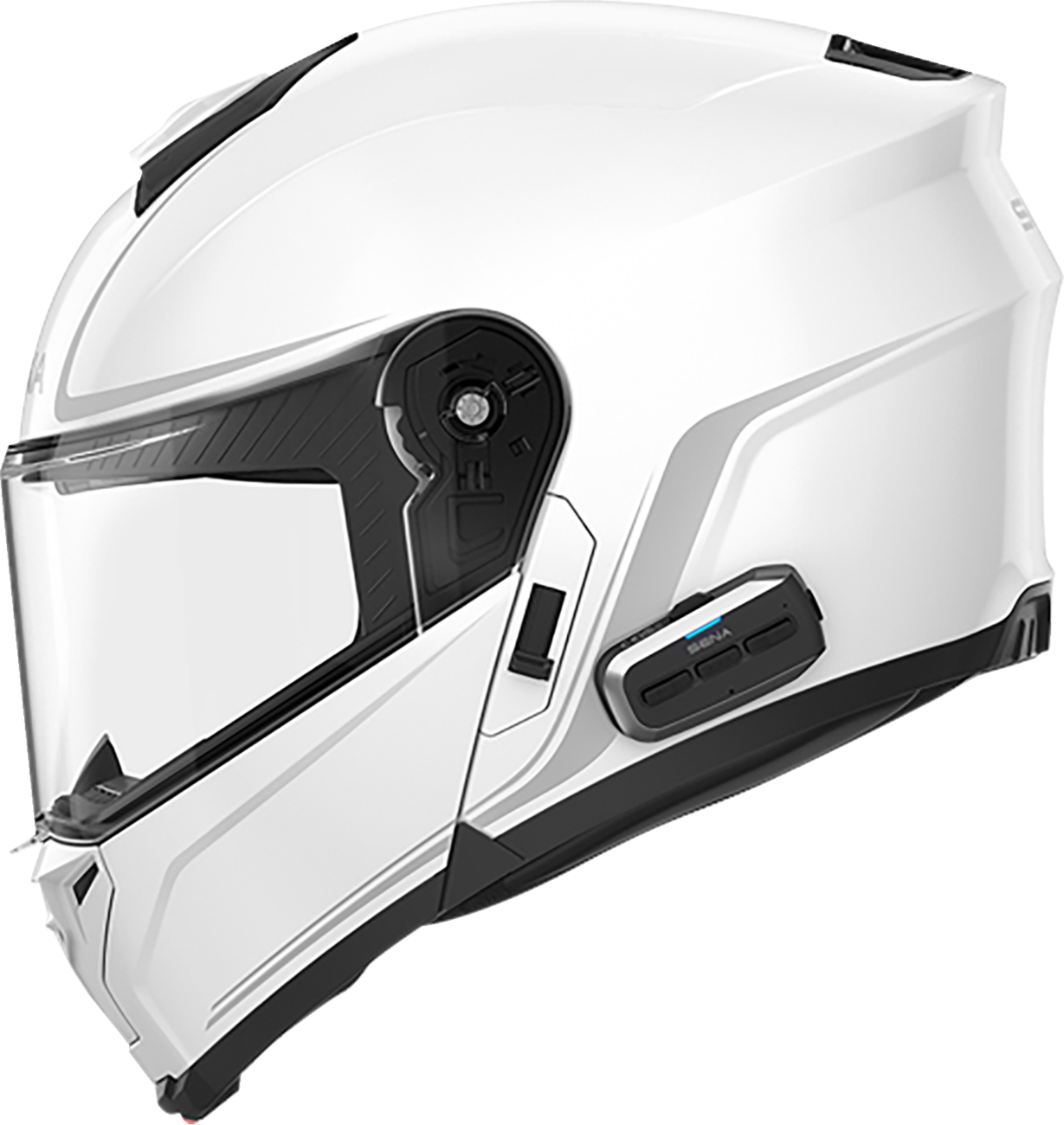 SENA Outrush 2 Mesh Modular Helmet - Gloss White - 2XL OUTRUSH2-GWXXL1