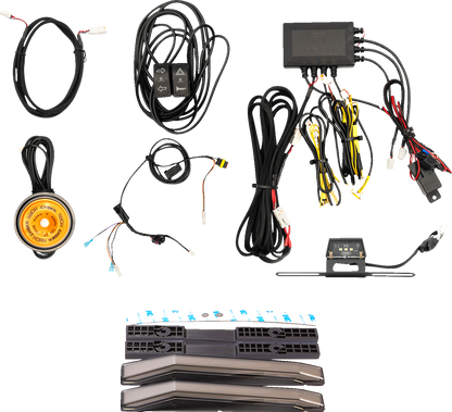RAVEK Turn Signal Kit - Amber - White Running Light - Defender HD11 65-2000