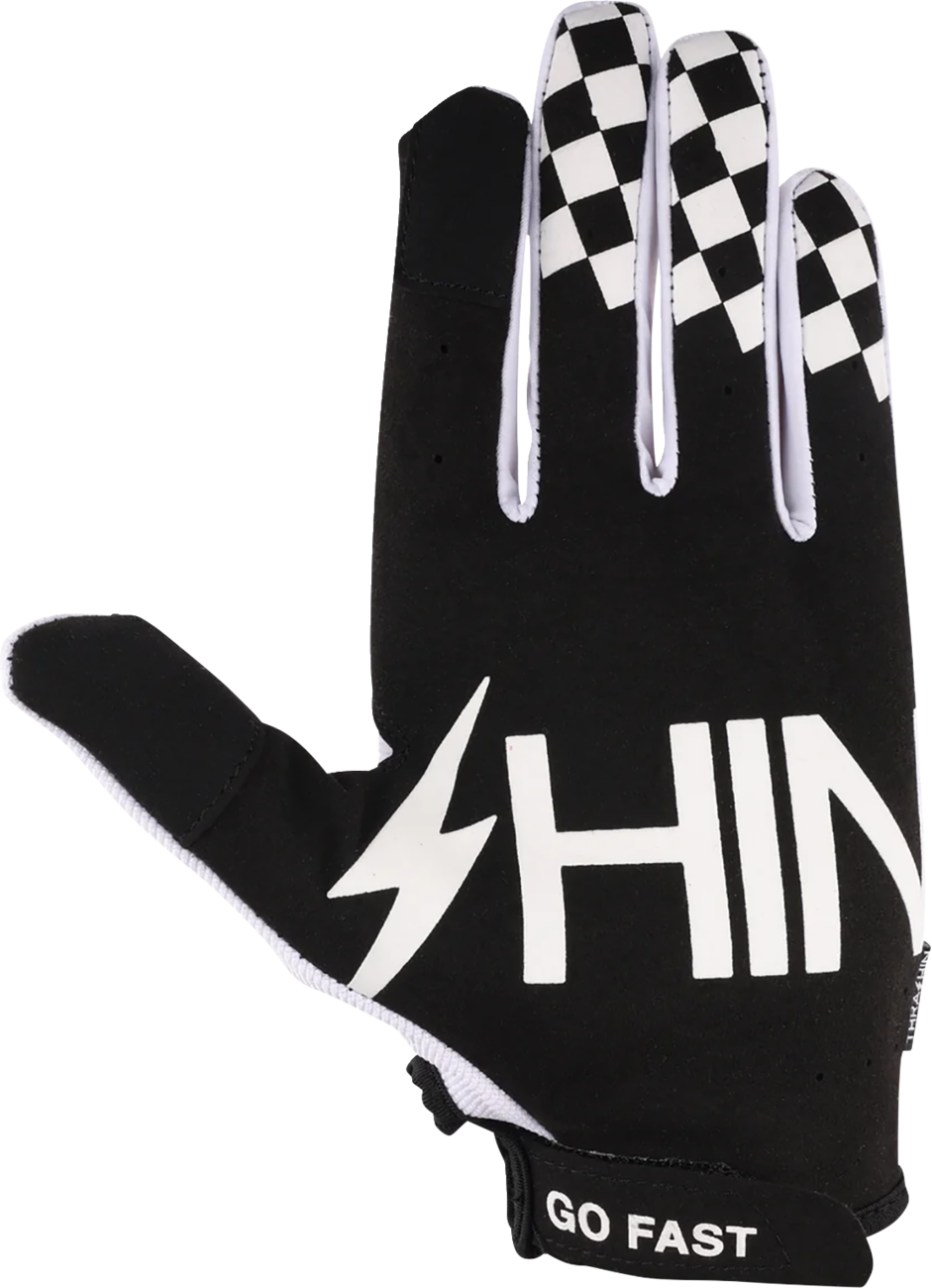 THRASHIN SUPPLY CO. Go Fast Stealth Gloves - White - Small SV1-10-08