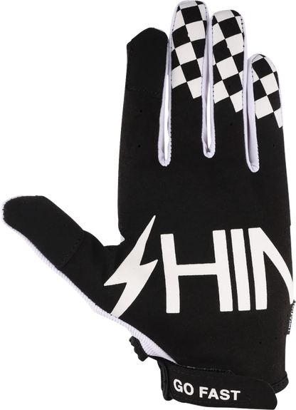 THRASHIN SUPPLY CO. Go Fast Stealth Gloves - White - Small SV1-10-08