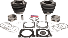 S&S CYCLE Cylinder Kit - 131" Stroker Cylinder - Black Granite w/Highlights - M8 910-0764A
