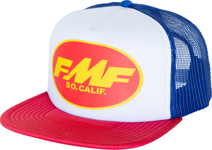 FMF Big Pro Trucker Hat - White HO25196901WHT
