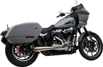 TRASK 2-into-1 Assault Exhaust System - Stainless Steel - Softail M8 TM-5054