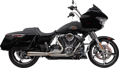 TRASK 2-into-1 Assault Exhaust System - Stainless Steel - Touring M8 TM-5011