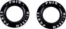 PUIG HI-TECH PARTS Axle Slider Rings - Black - Set 20271N