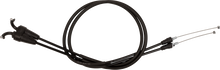 MOOSE OFFROAD Black Vinyl Throttle Cable - Stock Length - GasGas/Husqvarna/KTM 45-1276