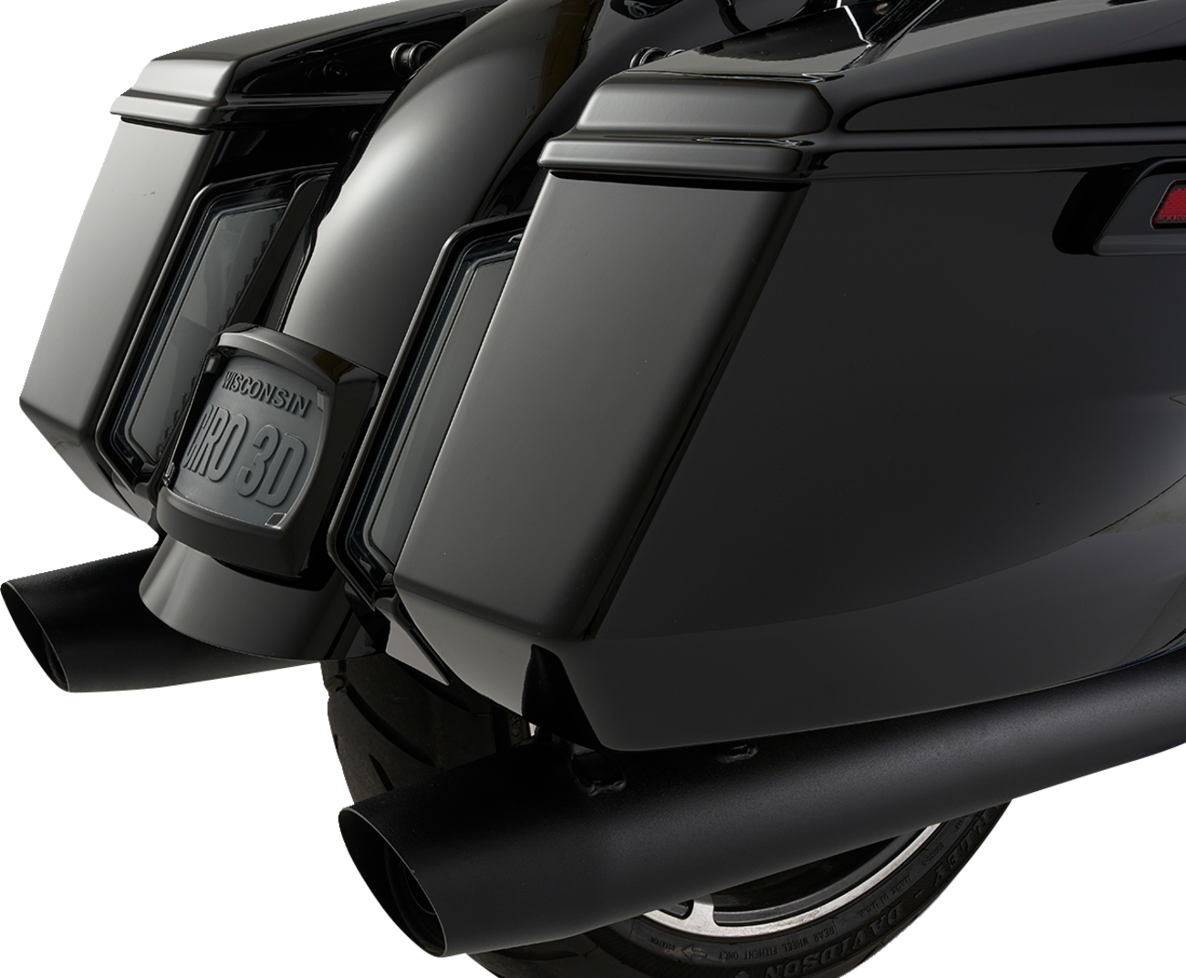 CIRO Filler Panel Tail Lights - Smoke Lens - Black 42051