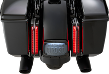 CIRO Filler Panel Tail Lights - Red Lens - Black 42053