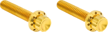 ARLEN NESS Bolt Kit - Hydraulic Clutch - Titanium - 12-Point - M8/Twin Cam - Gold 300-708