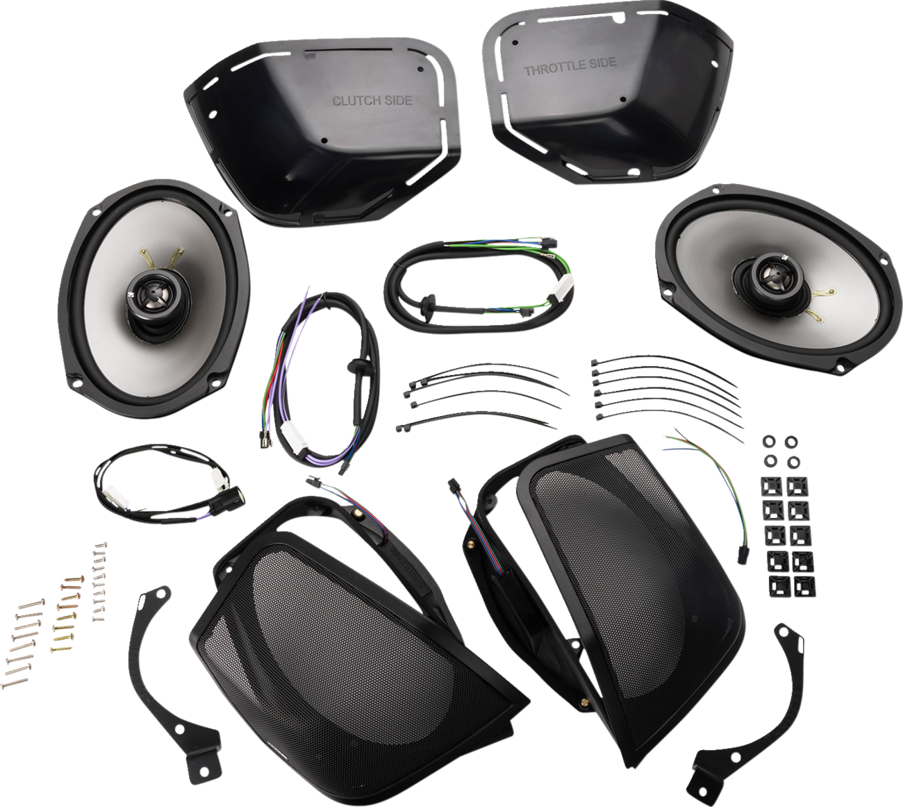 KICKER Cut-In Lid Kit with 6" x 9" Speakers 52HDBX1469