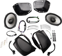 KICKER Cut-In Lid Kit with 6" x 9" Speakers 52HDBX1469