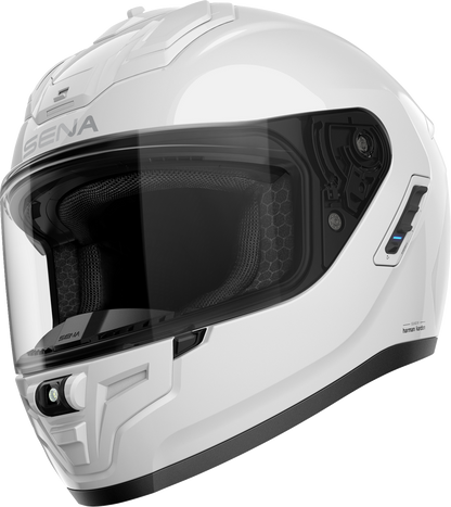 SENA Phantom ANC Helmet - Gloss White - Medium PHANTOMANC-GW00M3