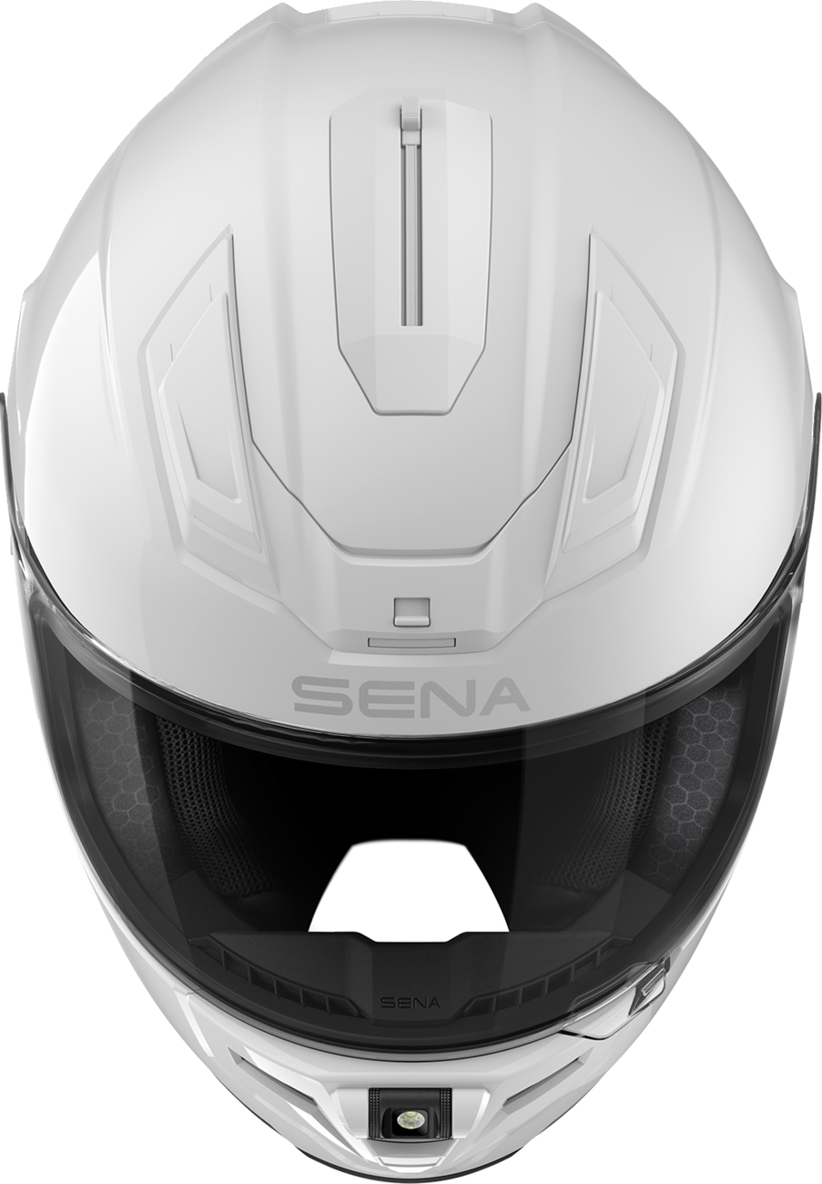 SENA Phantom ANC Helmet - Gloss White - Medium PHANTOMANC-GW00M3
