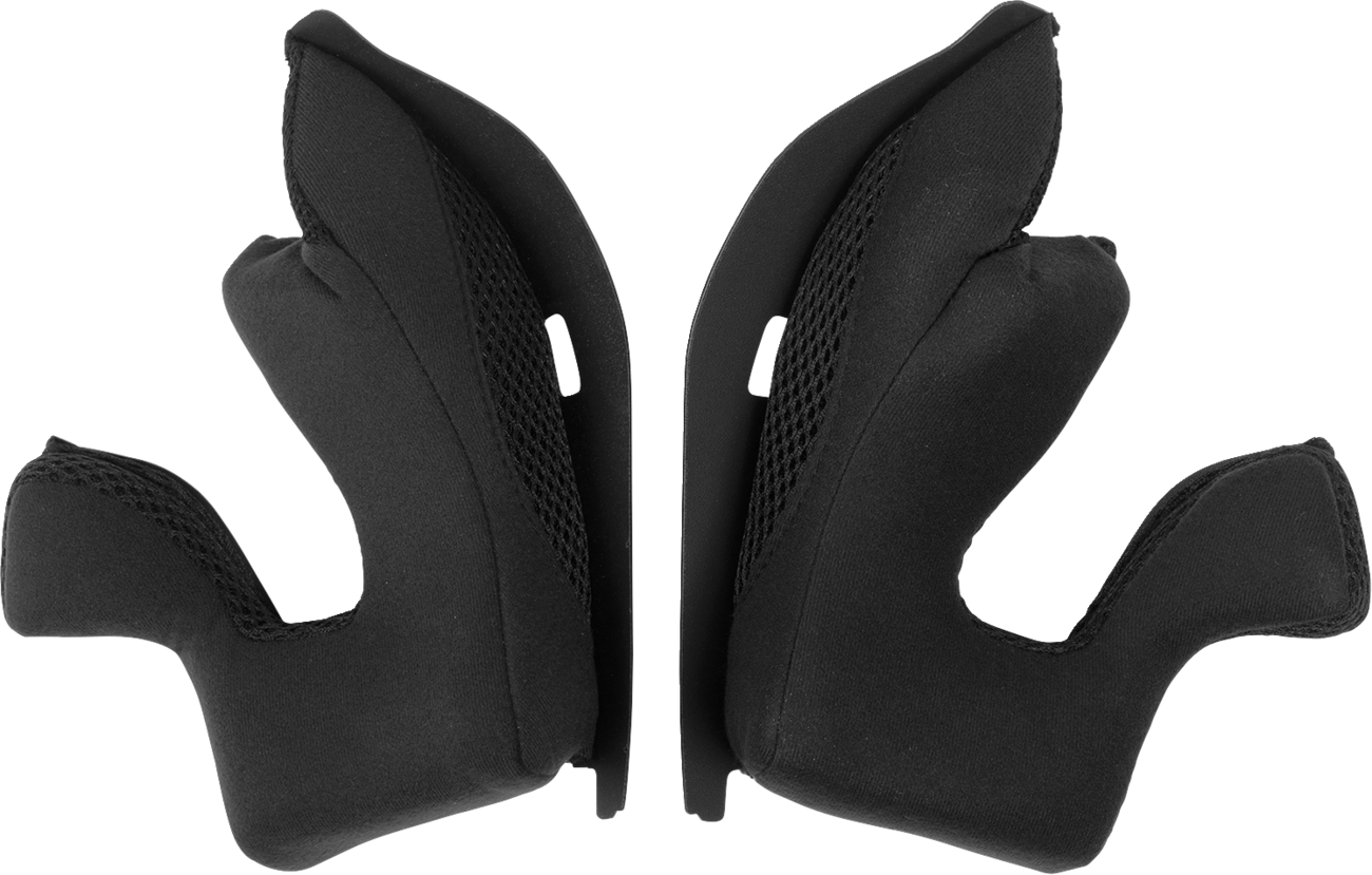Z1R Dirt Maxx Cheek Pads - Black - XL 0132-1963