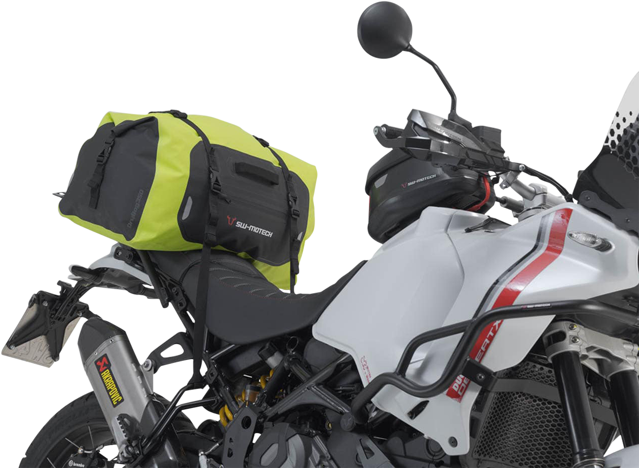 SW-MOTECH Drybag 350 Tail Bag - 35 Liter - Yellow/Gray BC.WPB.00.001.20000Y