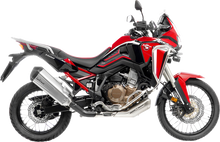 LEOVINCE LV-12 R Slip-On Muffler - Stainless Steel - Honda CRF1100 15311U