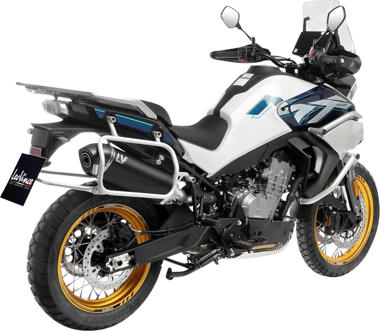 LEOVINCE LV-14 Slip-On Muffler - Black - KTM/CF MOTO 790/800/890/901 15618BU