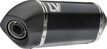LEOVINCE LV-14 Black Edition Slip-On Muffler - Aprilia Tuareg 660 15626BU