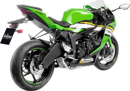 LEOVINCE LV Corsa S Slip-On Muffler - Titanium - Kawasaki ZX-6R 15413STU