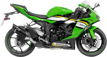 LEOVINCE LV-14 R Black Edition Slip-On Muffler - Kawasaki ZX-6R 15625BU