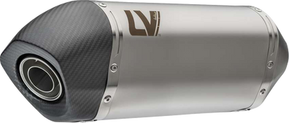 LEOVINCE LV-14 Slip-On Muffler - Stainless Steel - KTM/CF MOTO 790/800/890/901 15618U