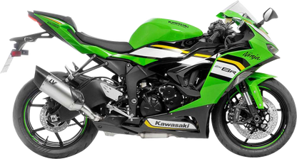 LEOVINCE LV-14 R Slip-On Muffler - Titanium - Kawasaki ZX-6R 15625TU