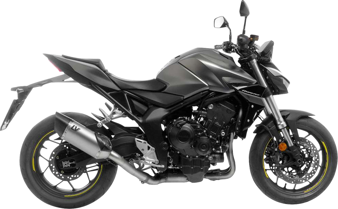 LEOVINCE LV-14 R Slip-On Muffler - Titanium - Honda CB 1000 Hornet 15617TU