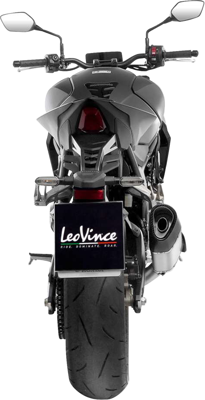 LEOVINCE LV-14 R Slip-On Muffler - Titanium - Honda CB 1000 Hornet 15617TU