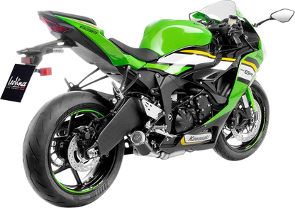 LEOVINCE LV Corsa S Black Edition Slip-On Muffler - Kawasaki ZX-6R 15413SBU