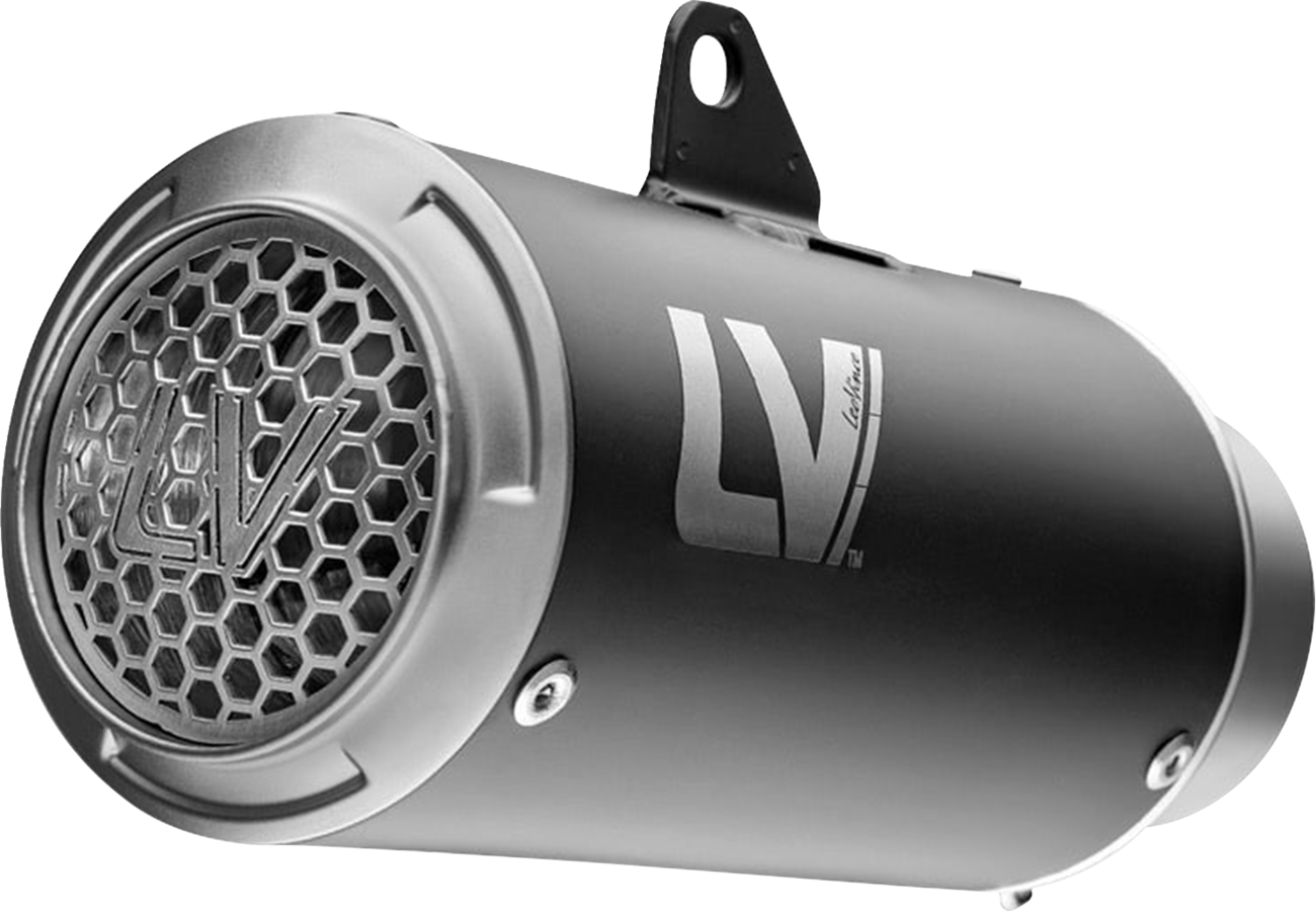 LEOVINCE LV Corsa S Black Edition Slip-On Muffler - Kawasaki ZX-6R 15413SBU