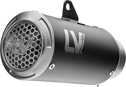 LEOVINCE LV Corsa S Black Edition Slip-On Muffler - Kawasaki ZX-6R 15413SBU