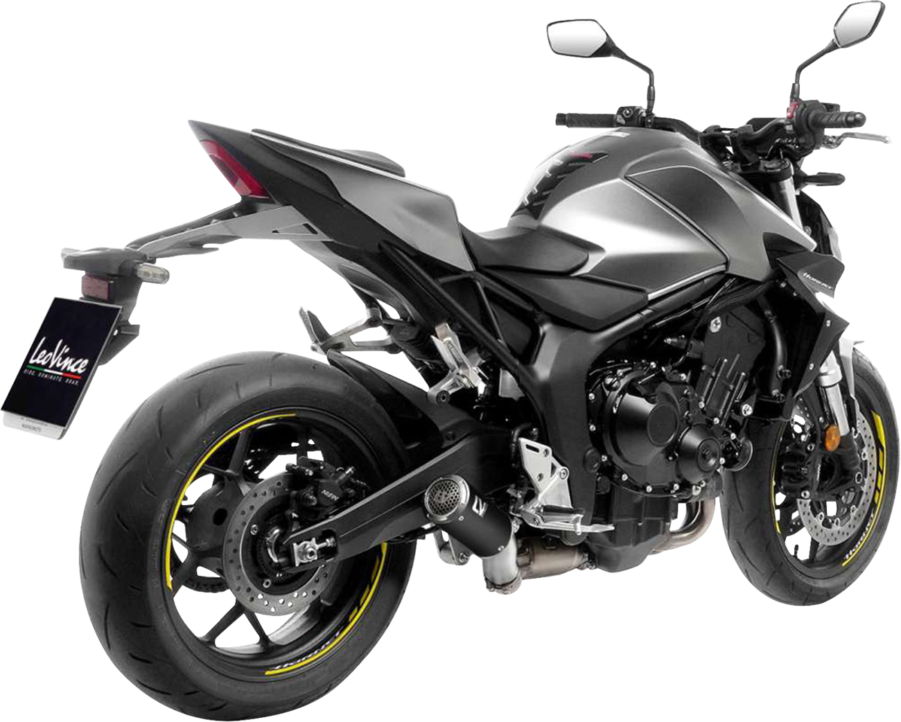 LEOVINCE LV Corsa S Black Edition Slip-On Muffler - Honda CB 1000 Hornet 15412SBU