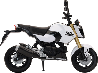 NEW RAY TOYS Honda Grom - 1:12 Scale - White 58503B