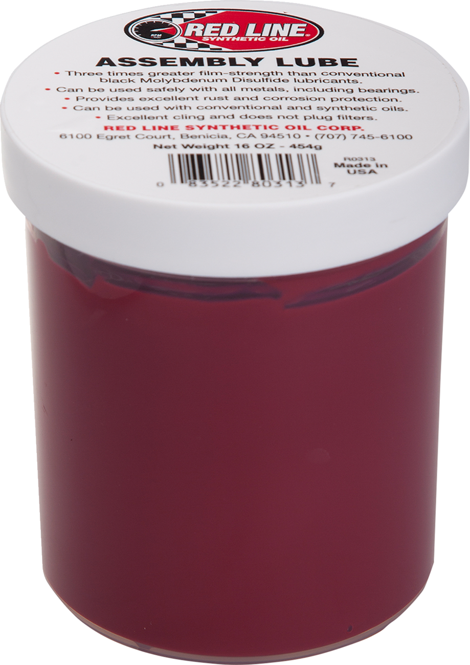 RED LINE SYNTHETIC OIL Assembly Lube - 16 US fl oz. 80313