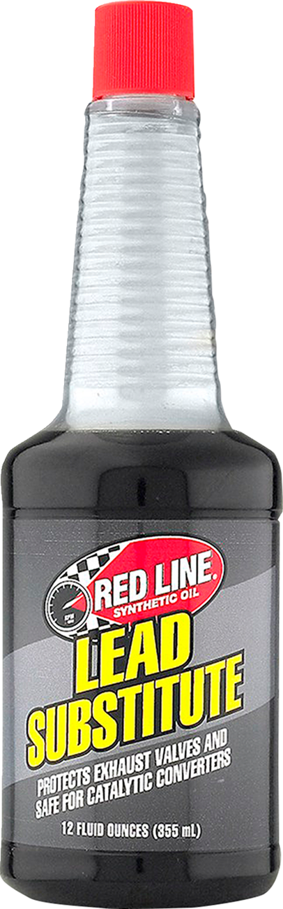 RED LINE SYNTHETIC OIL Lead Substitute Fuel Additive - 12 US fl oz. 60202
