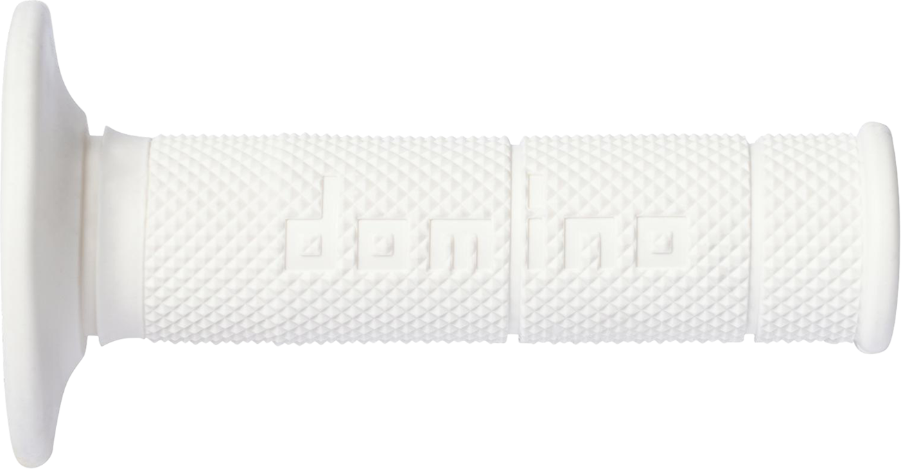 DOMINO Victor Waffle Grips - Half Waffle - White 1150.82.46.06