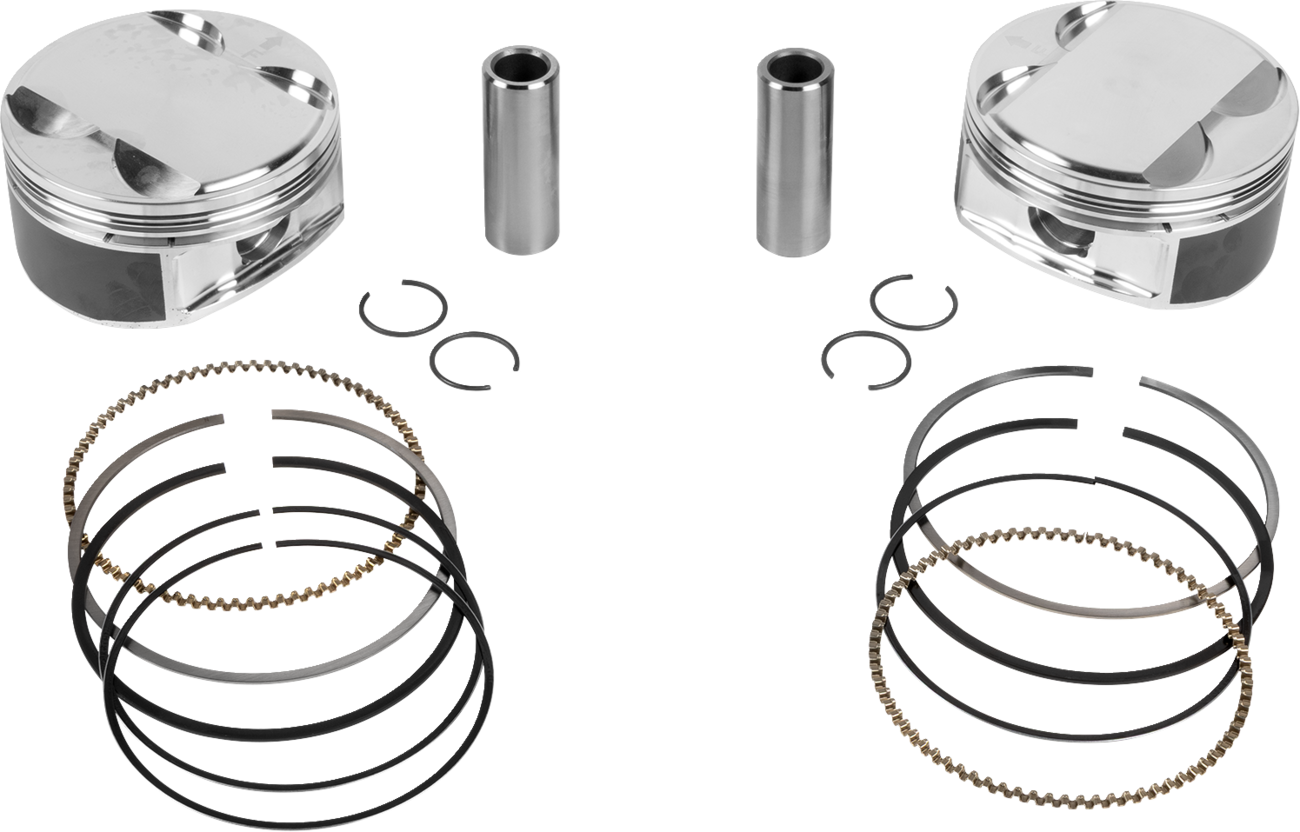 JE PISTONS Piston Kit - 4.016" Bore - 4.375" Stroke - 11.5:1 CR - 114" M8 398731