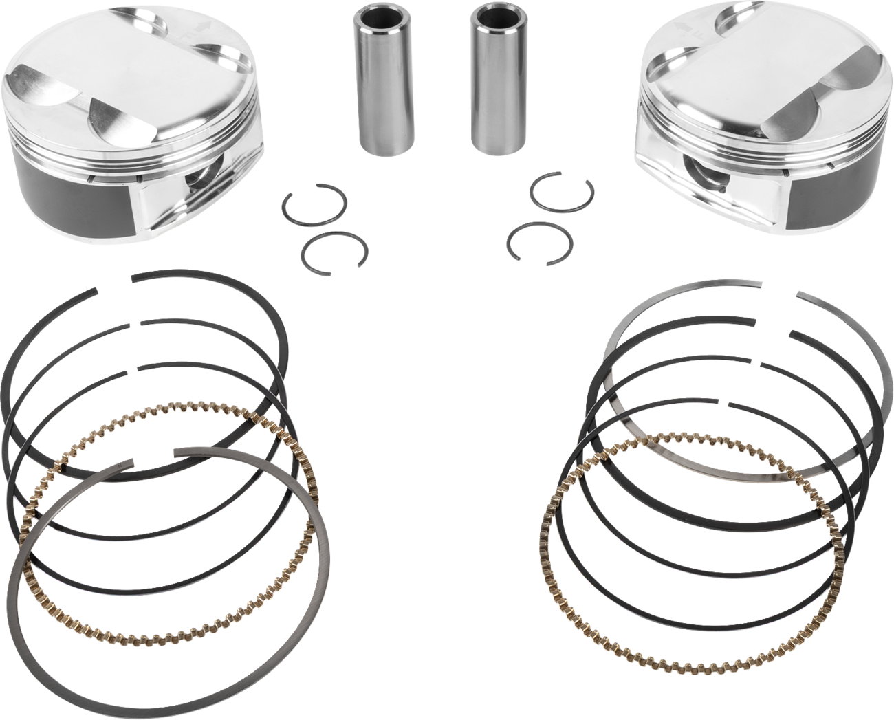 JE PISTONS Piston Kit - 4.016" Bore - 4.500" Stroke - 12.0:1 CR - 108" M8 398758