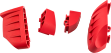 PUIG HI-TECH PARTS Replacement Bumpers - Pro 2.0 - Red - Set 20872R