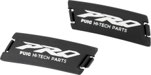 PUIG HI-TECH PARTS Replacement Bumpers - Pro 2.0 - Black - Set 20872N