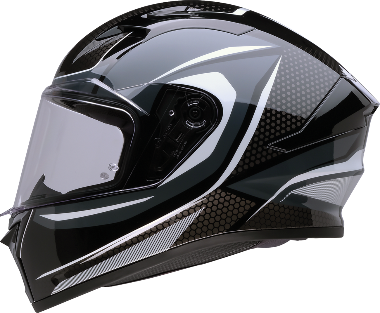 Z1R Talon Helmet - Nighthawk - Black/Gray/White - XS 0101-18452