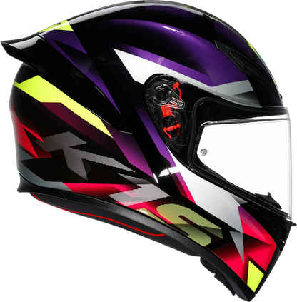 AGV K1 S Helmet - Fastlap - Black/Purple/Pink - XS 2118394018065XS