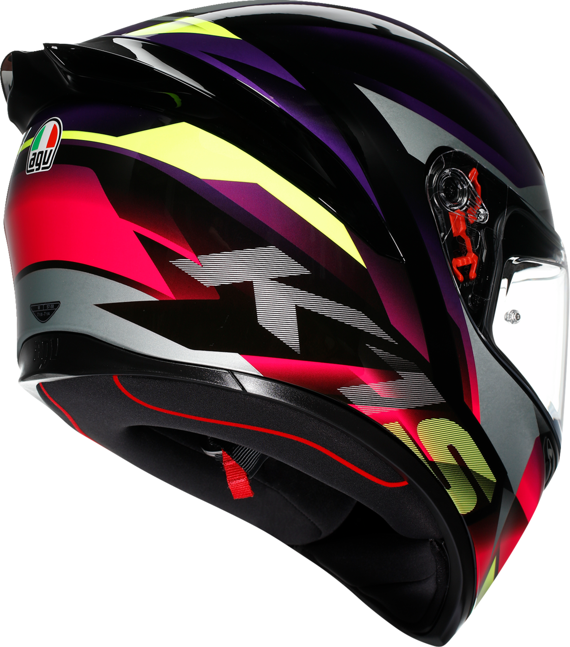 AGV K1 S Helmet - Fastlap - Black/Purple/Pink - XS 2118394018065XS