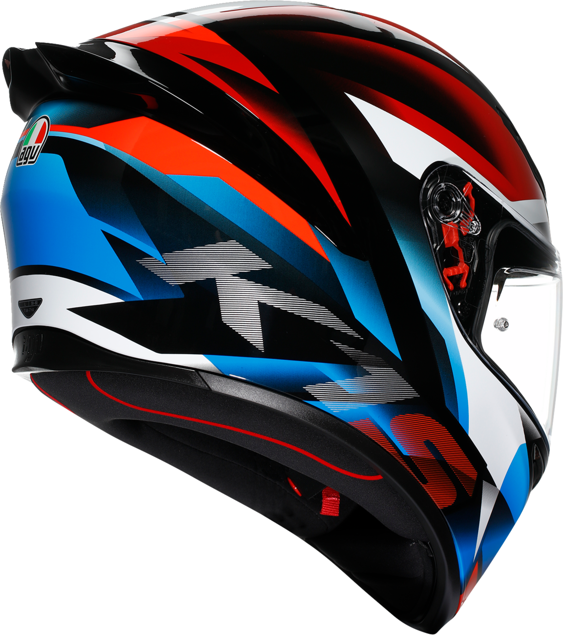 AGV K1 S Helmet - Fastlap - Black/Red/Blue - Small 2118394018066S