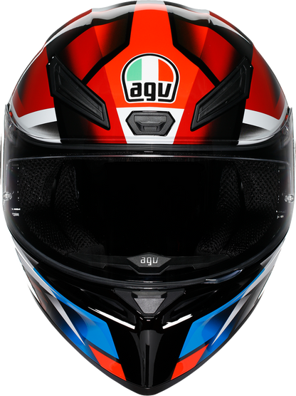 AGV K1 S Helmet - Fastlap - Black/Red/Blue - Small 2118394018066S