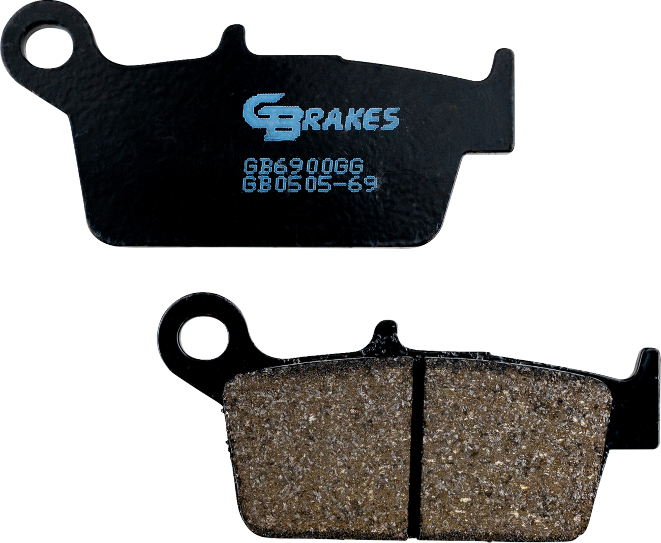 GBRAKES Brake Pads - Semi-Metallic/Ceramic - Rear GB0505-69
