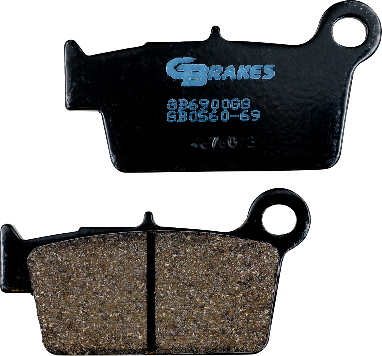 GBRAKES Brake Pads - Semi-Metallic/Ceramic - Rear GB0560-69